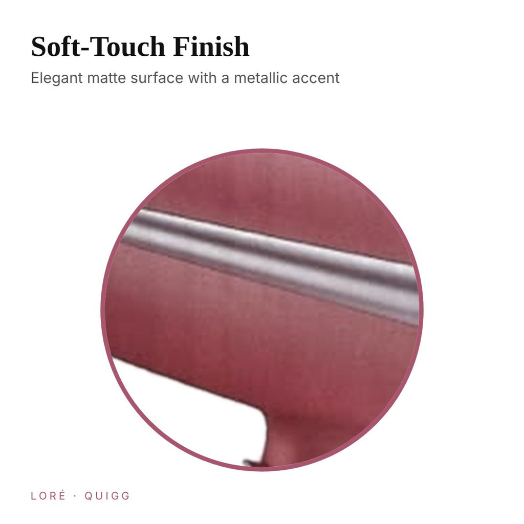 QUIGG foldable rose pink compact hair dryer