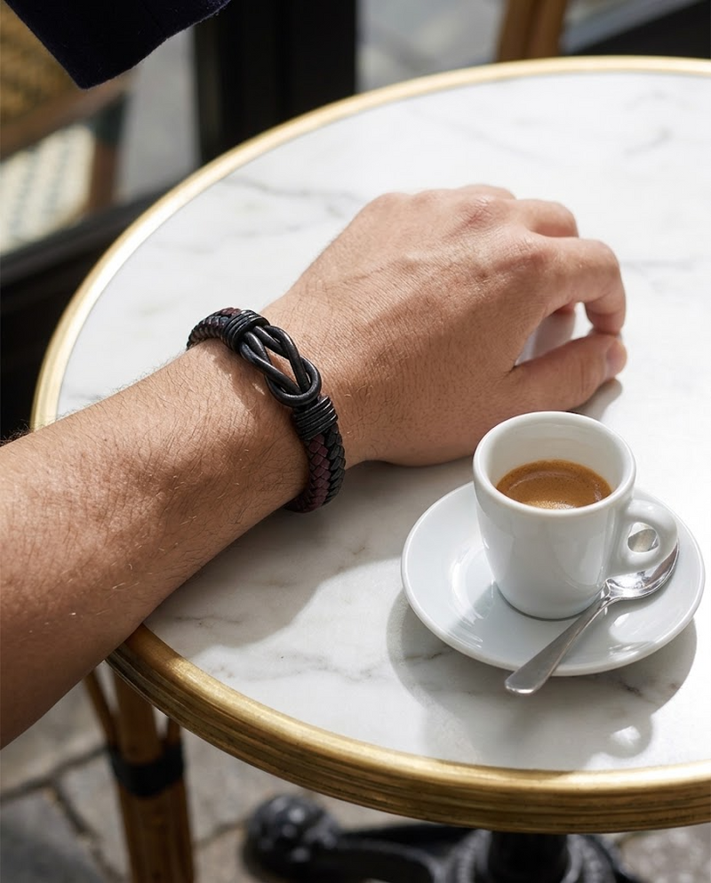 Bracelet at a café